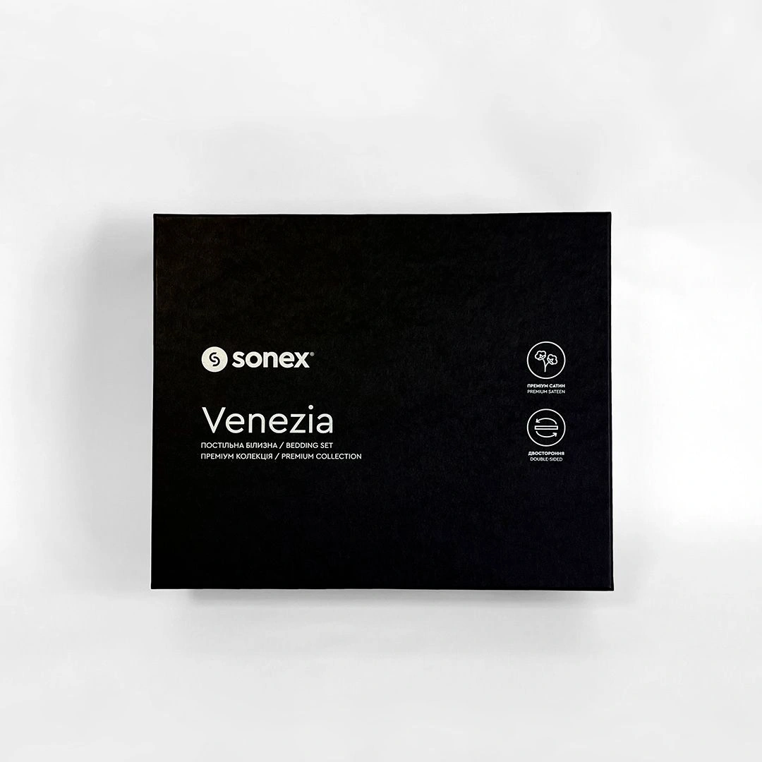 Чорні коробки з шовкодруком Sonex