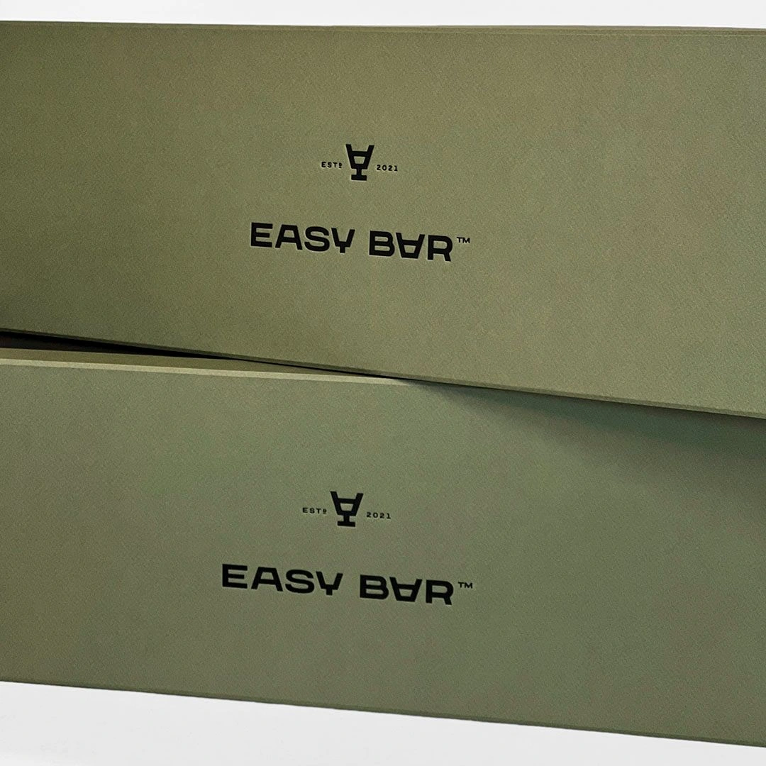 Зелені коробки на замовлення Easy Bar