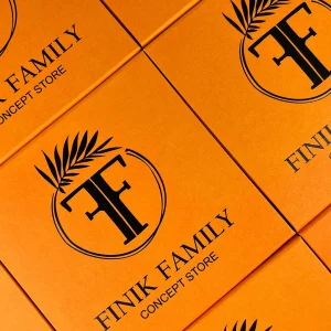 Помаранчеві коробки Finik Family
