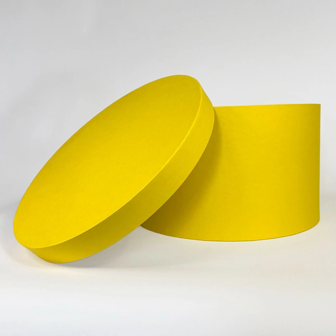 Жовта капелюшна коробка Boxes