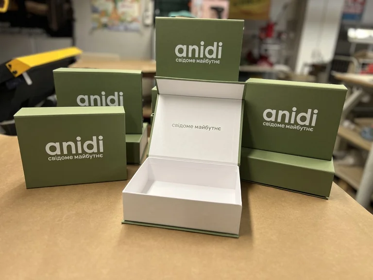 Упаковка для презентації продукту Anidi
