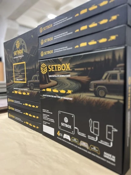 Упаковка для Starlink Setbox