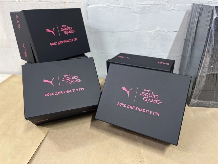 Коробки для упакування гри Netflix