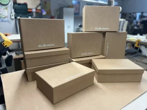 Крафтові коробки для упакування взуття Os de Coure