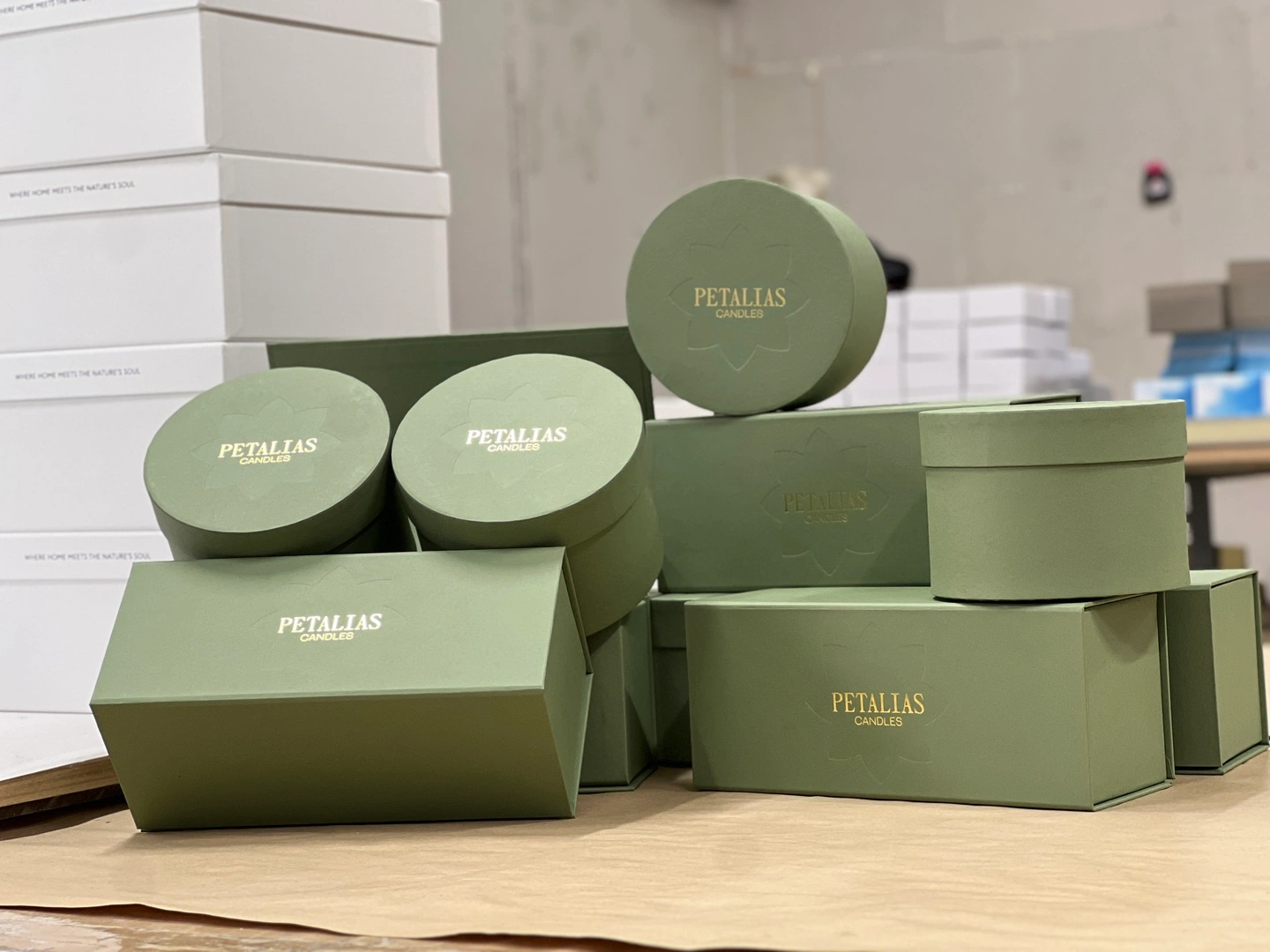 Упаковка для свічок PETALIAS