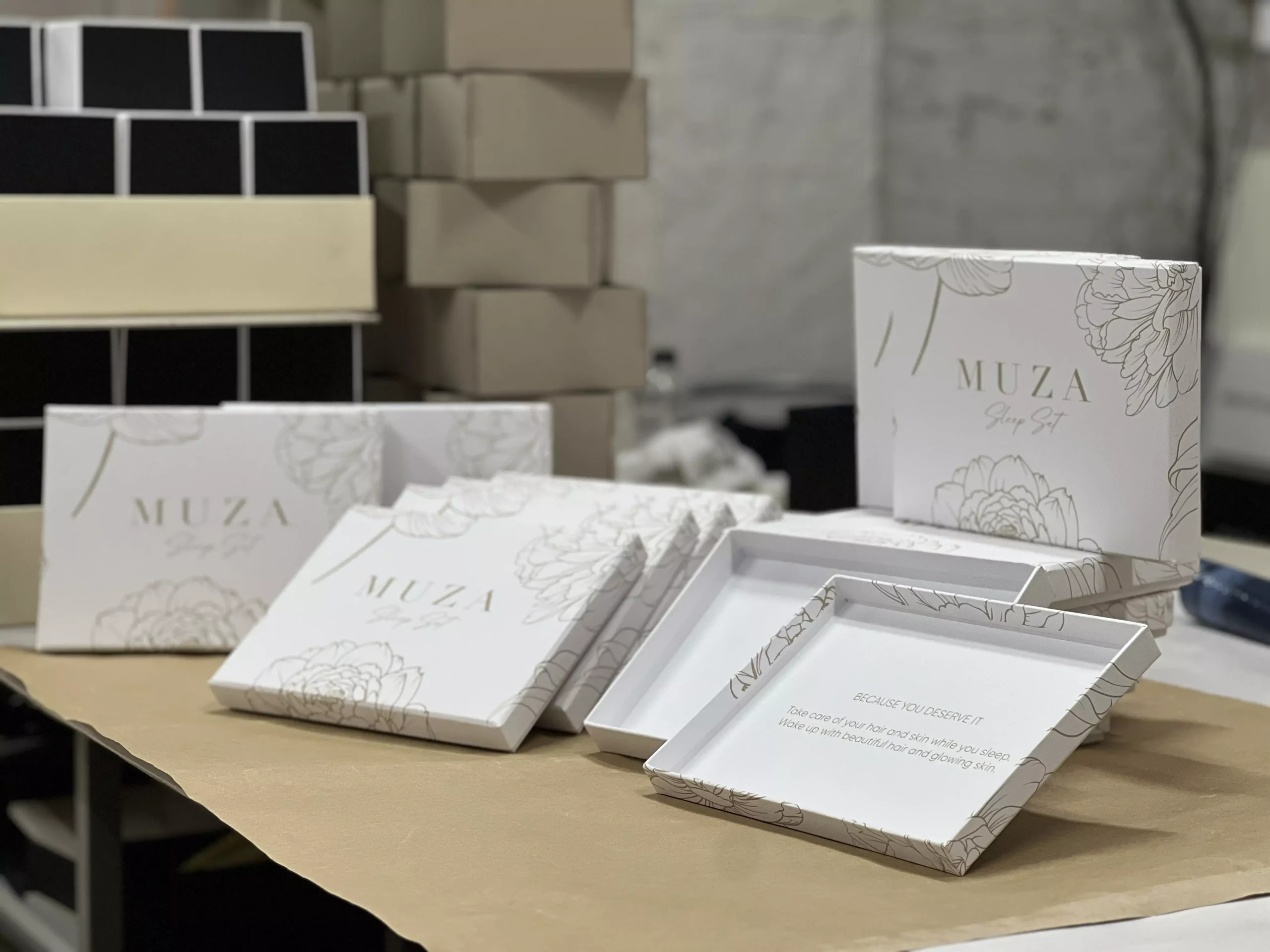 Коробки для пакування білизни