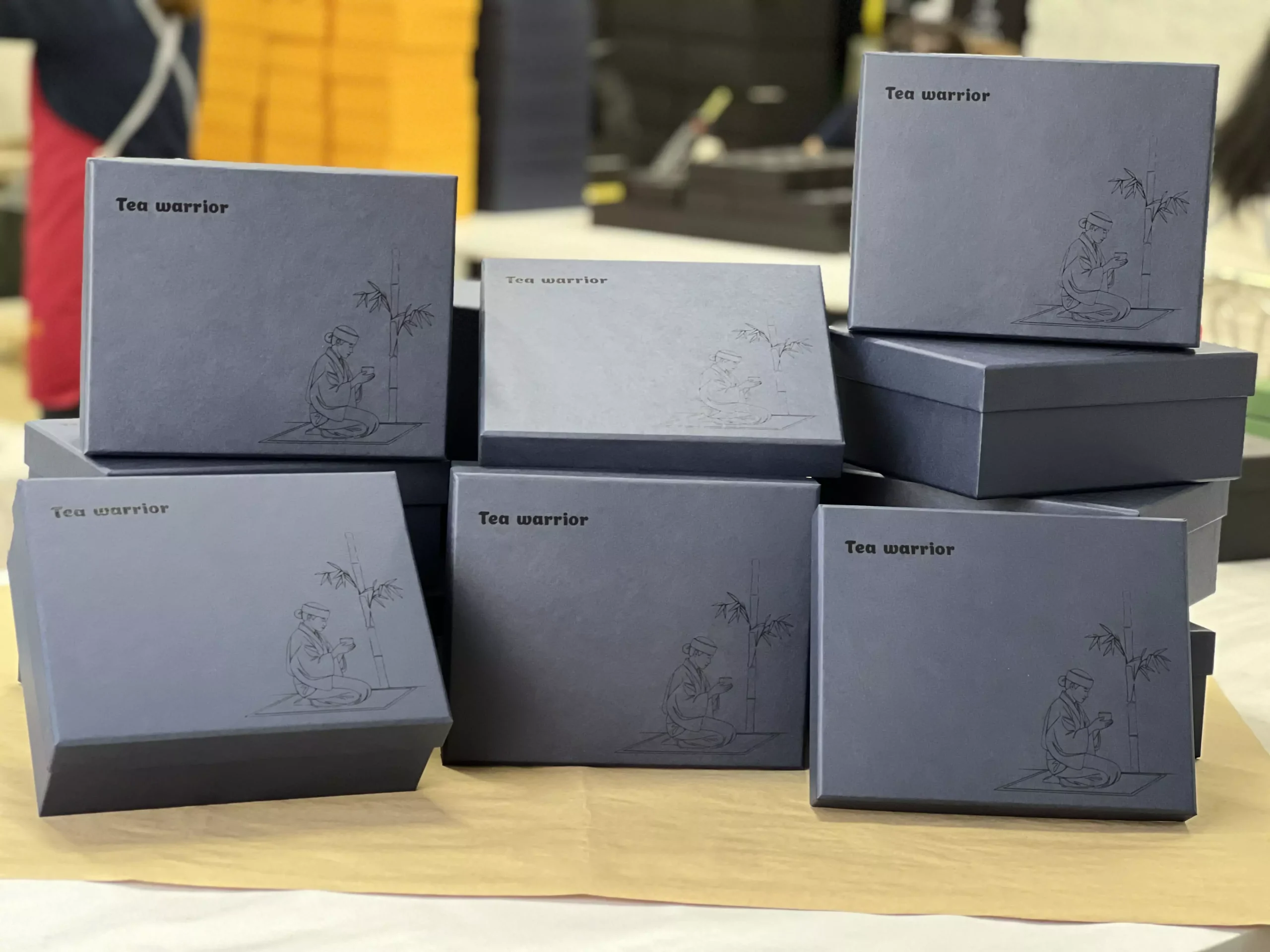 Коробки для пакування подарункових наборів Tea warrior