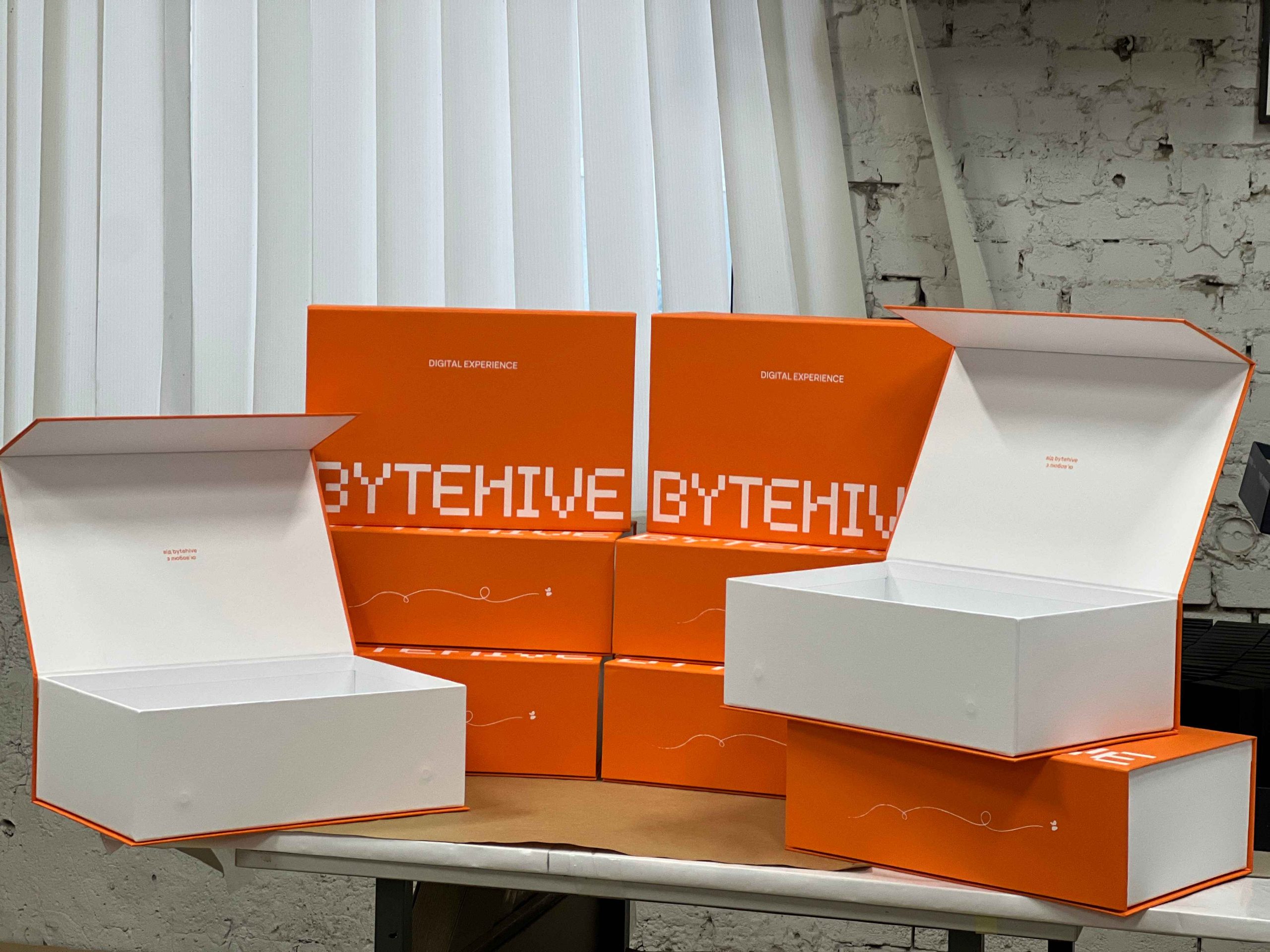 Подарункові коробки на магнітах для BYTEHIVE 3