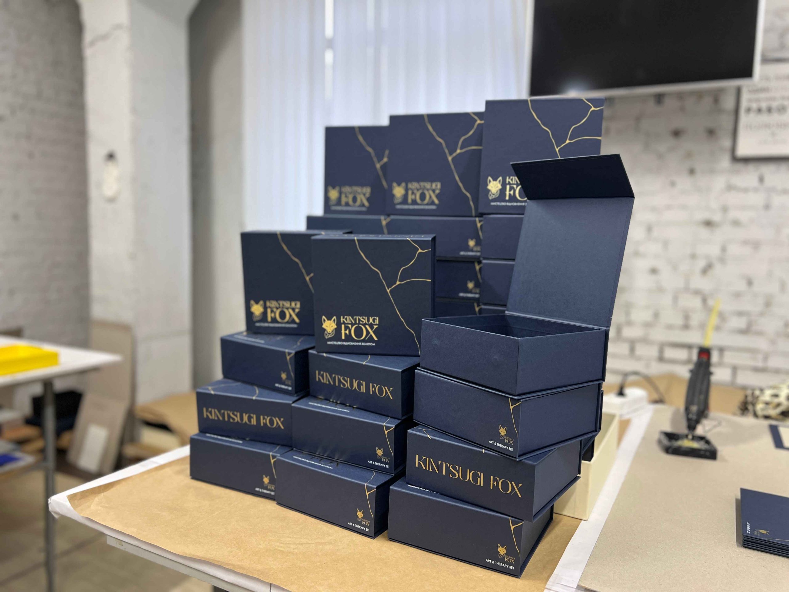 Брендовані коробки для наборів Kintsugi Fox 2