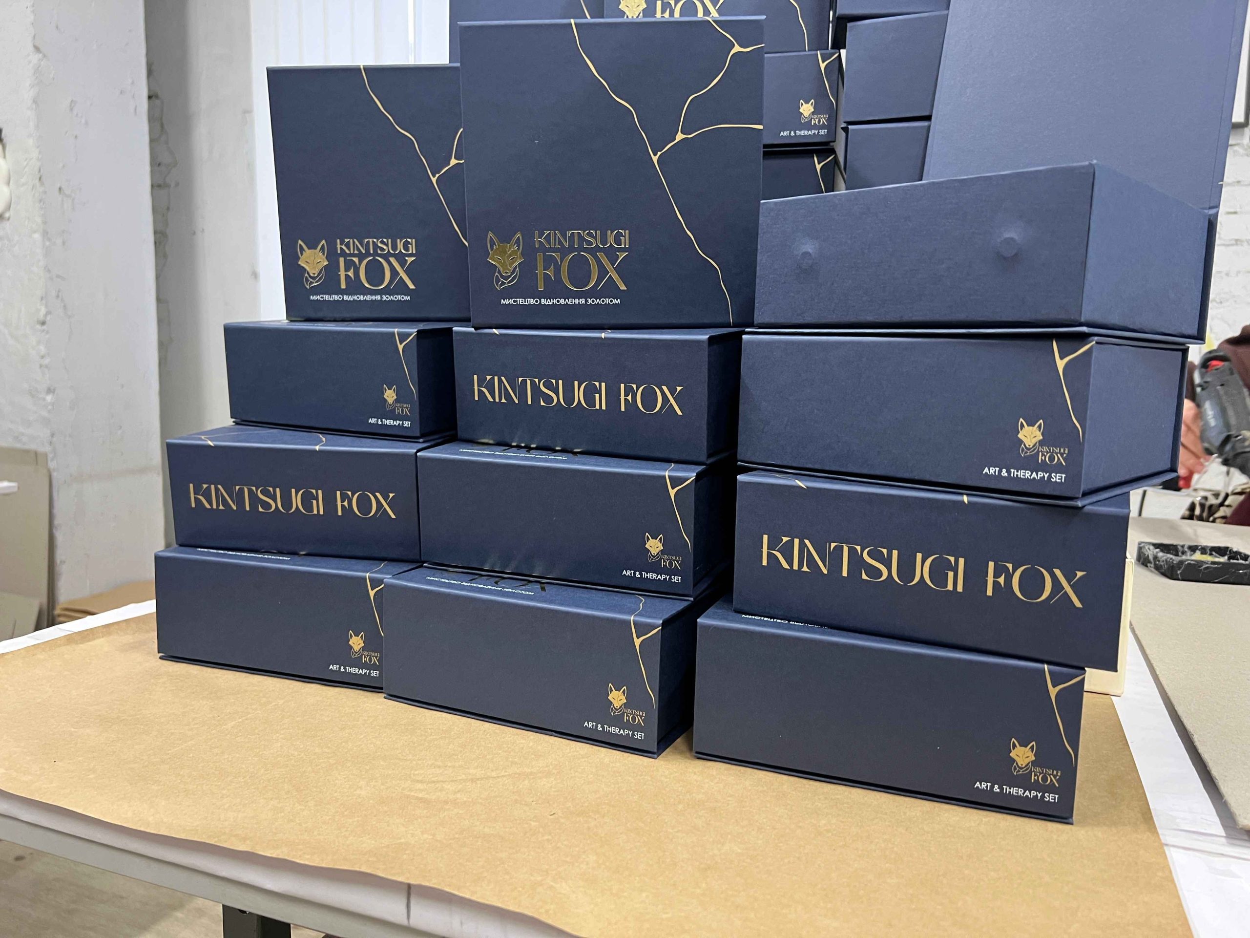 Брендовані коробки для наборів Kintsugi Fox 3