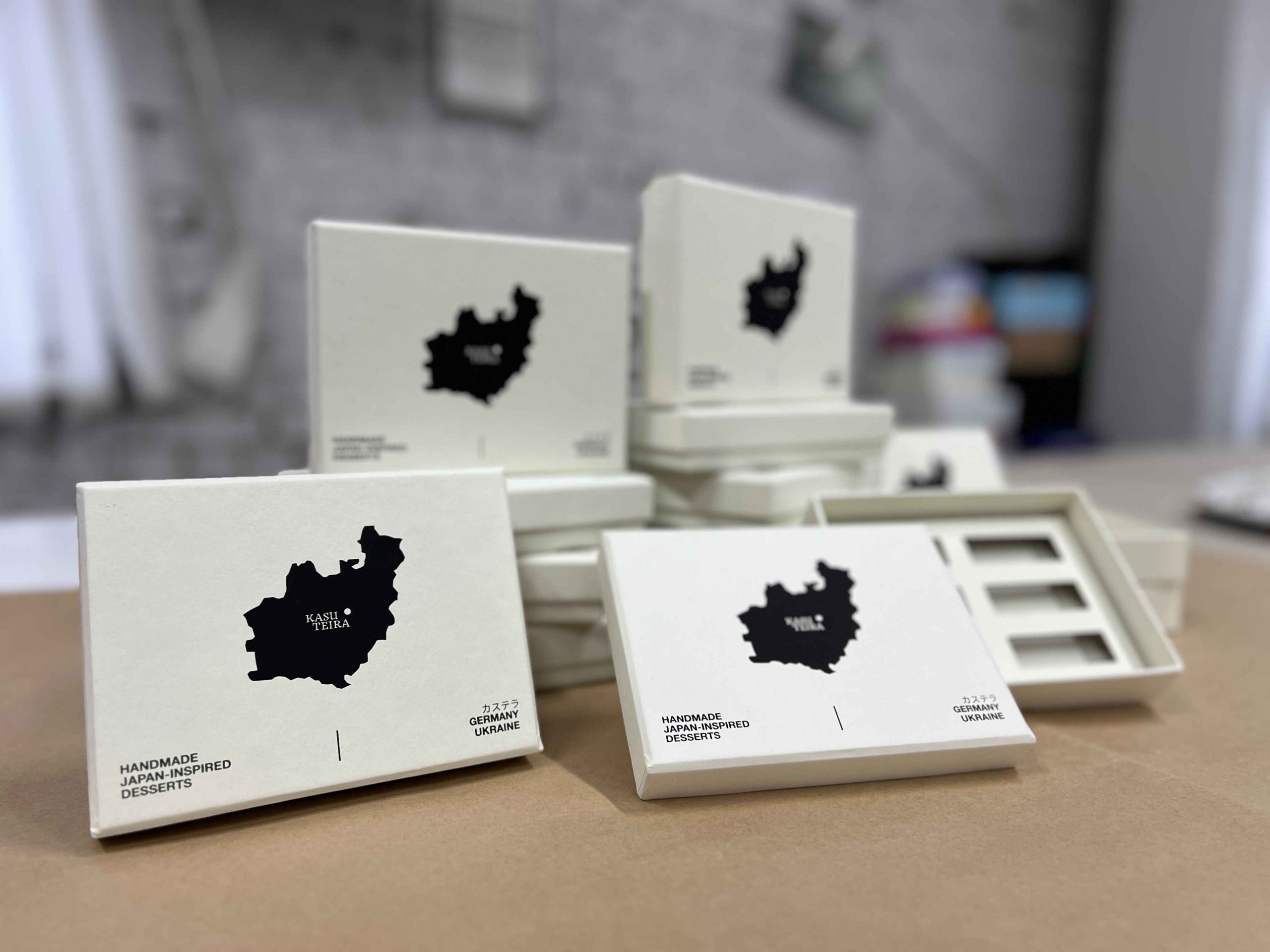 Коробки для цукерок з ложементом для Kasuteira 1
