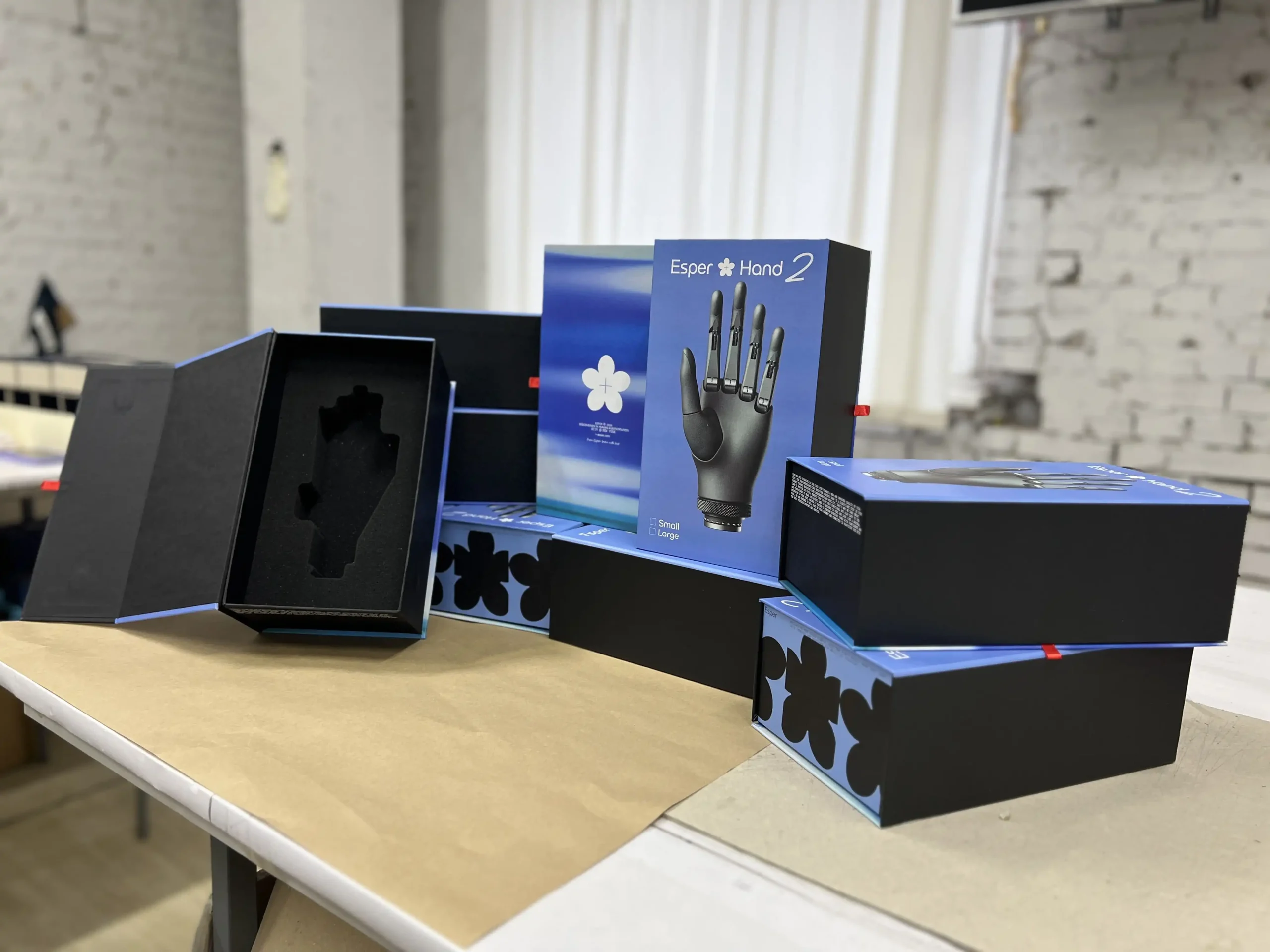 Коробки для пакування біонічних протезів Esper Hand
