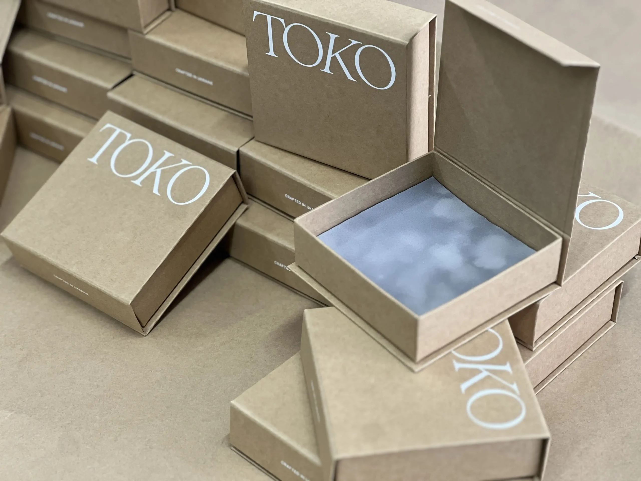 Коробки для пакування ювелірних виробів TOKO