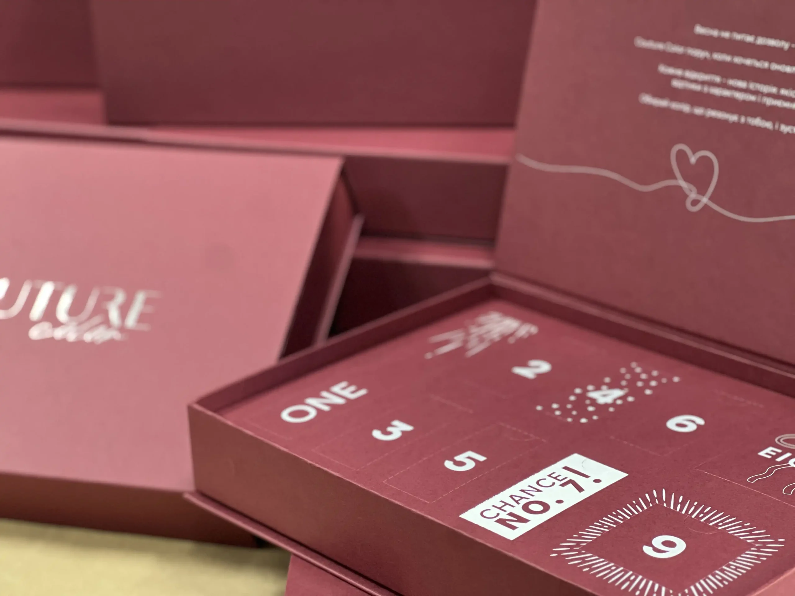 Адвент-календарі для пакування косметики Couture Color