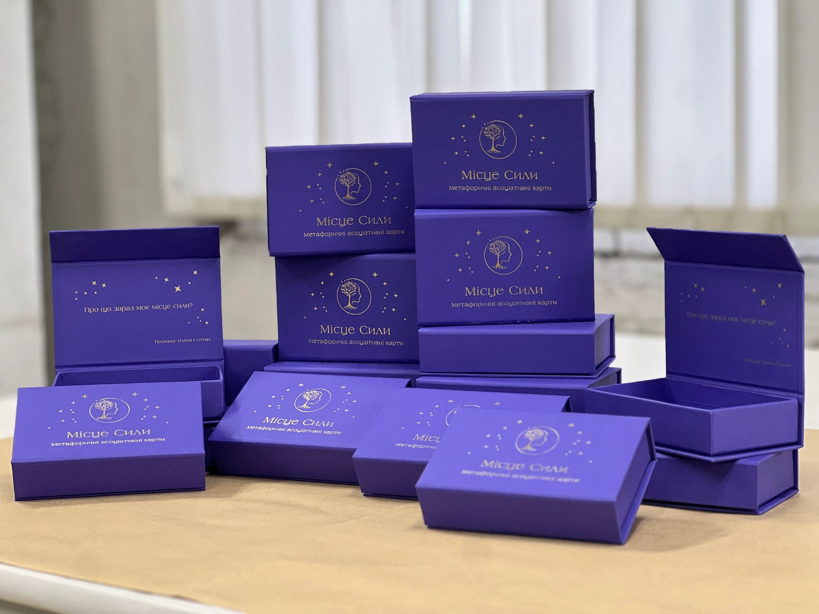 Коробки на магнітах для карт Місце Сили — Виробництво Boxes