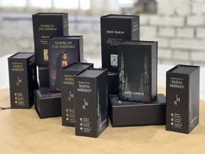 Коробки на магнітах для карт Sasha Merry — Виробництво Boxes